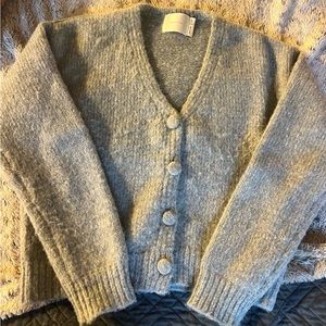 Wool like cardigan